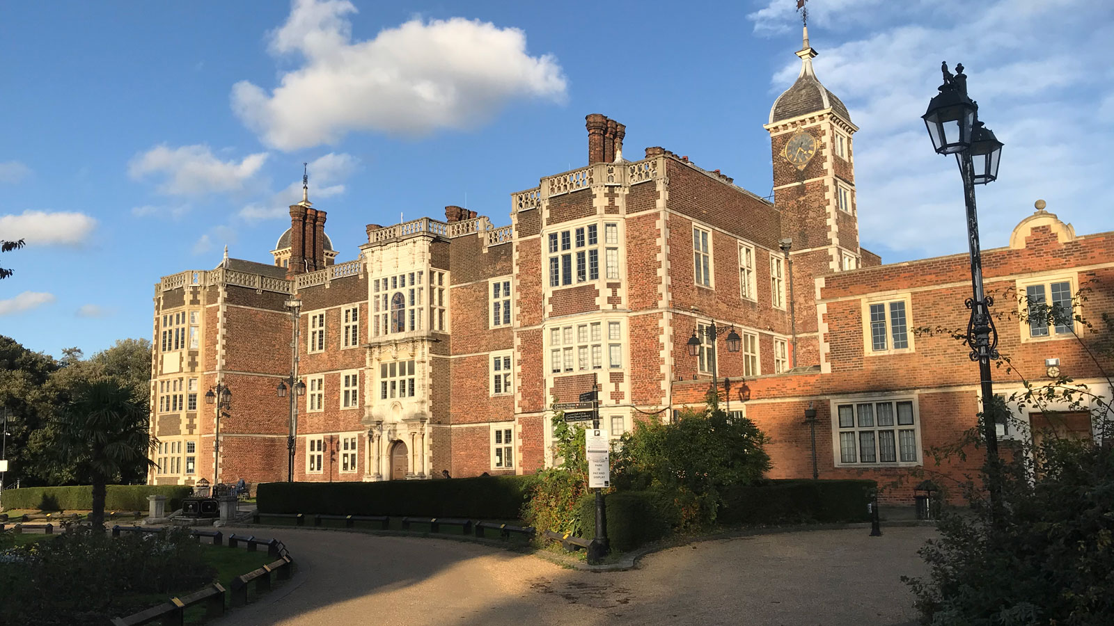 Charlton House in the evening